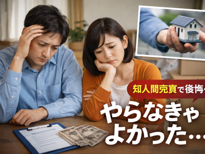 知人間売買でトラブル続出？不動産を「なあなあ」にしないためのルール作り