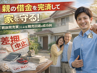 親の借金を完済して家を守る！「親族間売買」による競売回避の成功例