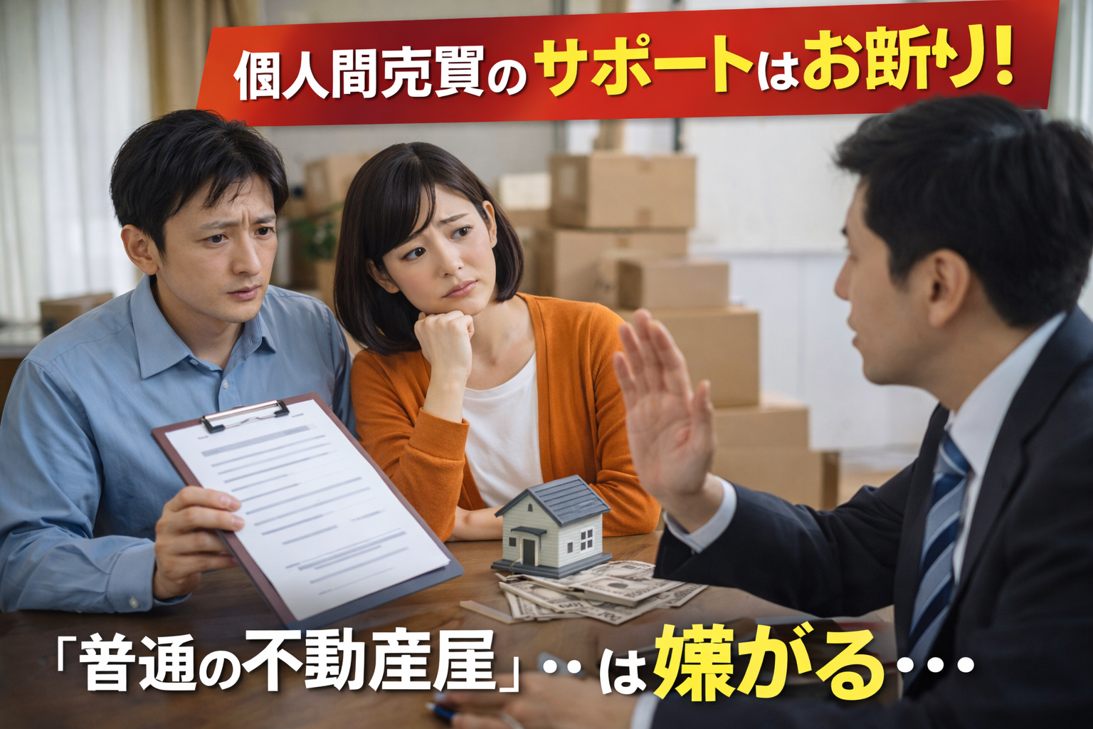 なぜ普通の不動産屋は「個人間売買」のサポートを嫌がるのか?